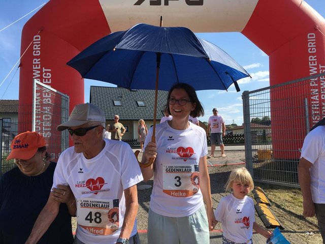 ältester Teilnehmer mit 88 Jahren und Rollator | Foto: BRS