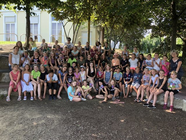 Die Kinder waren mit Begeisterung beim Chornachmittag dabei | Foto: VS Weizberg