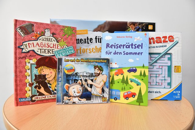 Im bz-Anti-Langeweile-Paket steckt jede Menge Spaß, Spiel und Wissen.