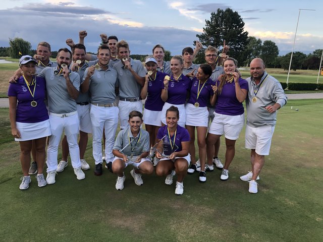 Sensationeller Erfolg der Diamond Country Golfer: Gold für die Damen und Gold für die Herren.