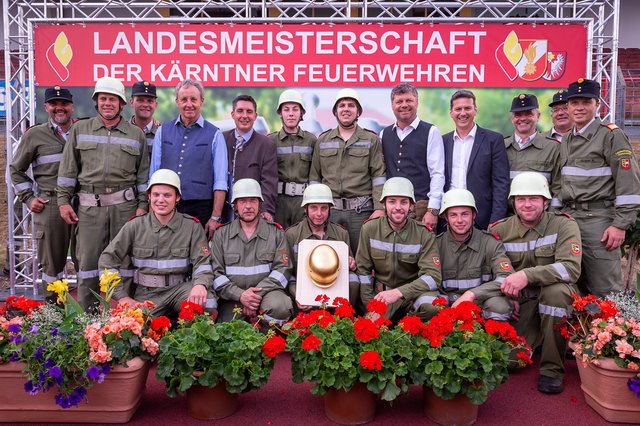 Die Mannschaft Flattach-Fragant wurde Sieger in der Mannschaftswertung | Foto: FF Spittal