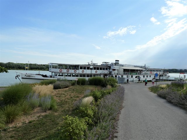 Ausgangspunkt der Schifffahrt auf der MS Stadt Wien