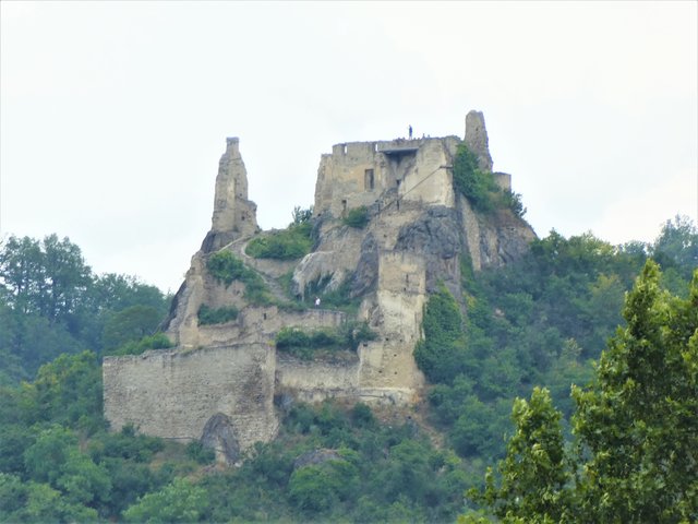 Ruine in Dürnstein - am Ziel