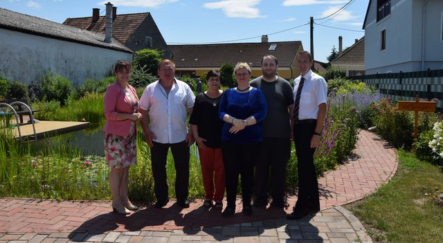 Brigitte Ribisch, Günther und Elfriede Goby mit Tochter Andrea und Sohn Günter, Thomas Appel