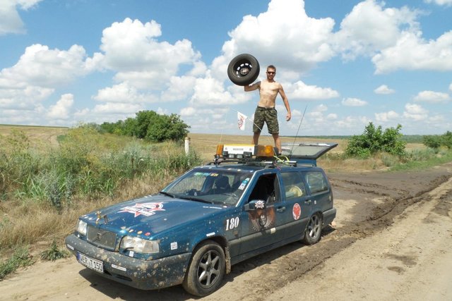 Das "Pothole Rodeo" startet morgen um 9 Uhr bei der ShoppingCity Seiersberg. Gefahren wird auch für den guten Zweck. | Foto: KK