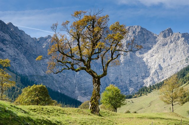 So ruhig ist es im Naturpark Karwendel nur abseits der Straßen