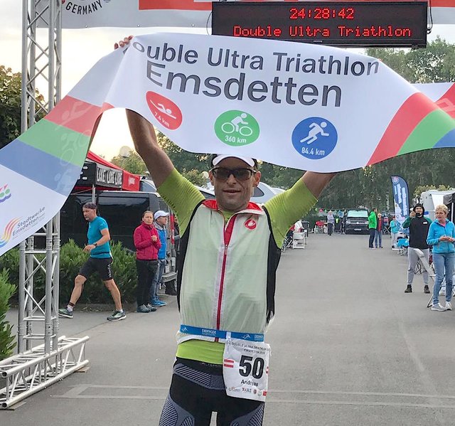 Andreas Six nach seinem jüngsten Erfolg in Emsdetten.