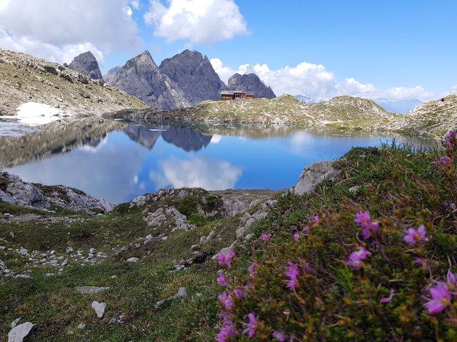 Laserzsee im Juli