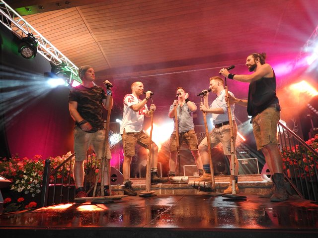VoXXclub sorgte für gute Stimmung in Kirchberg.