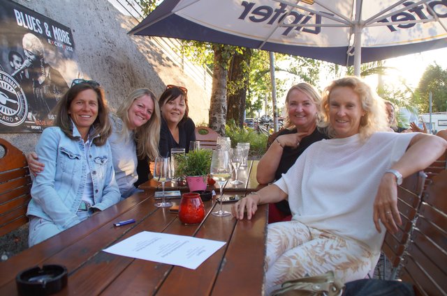 Ute, Bettina, Kirstin, Sabine und Ines