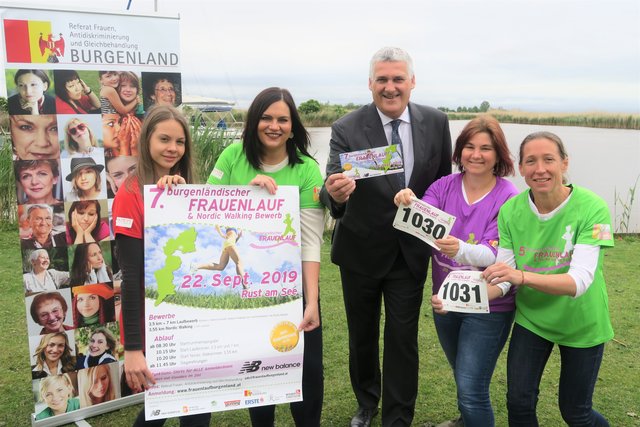 Der siebte burgenländische Frauenlauf findet heuer in Rust und ganz unter dem Motto "Nachhaltigkeit" statt. | Foto: LMS