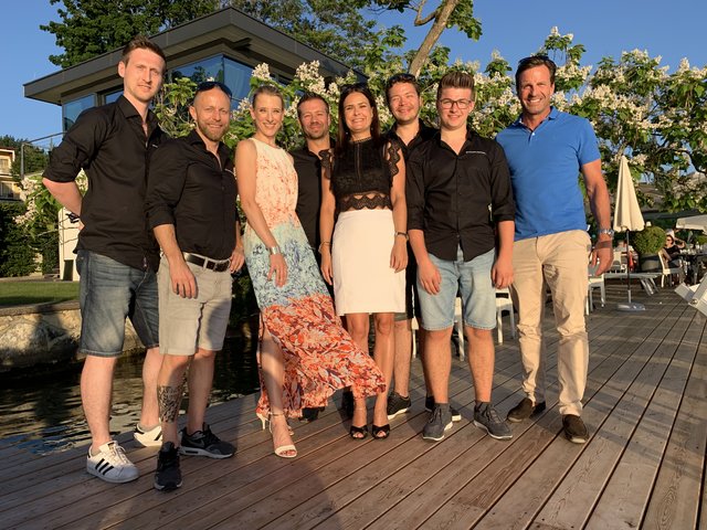 Das Projektteam von der "Kollitsch"-Unternehmensgruppe und der Fa. "styleflasher"
