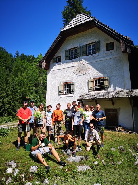 Walderlebnistag bei der Chorinsky Klause in Bad Goisern.