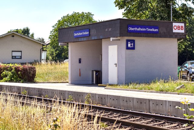 Die Station Oberthalheim-Timelkam an der Kammererbahn soll ebenfalls attraktiviert werden. | Foto: OÖVP/Großruck