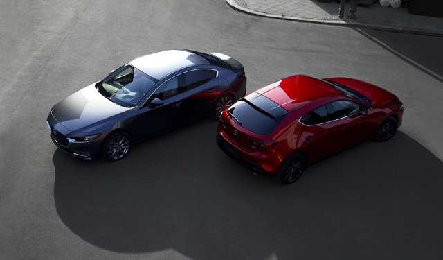 Der neue Mazda3 ist nun auch als Sedan verfügbar