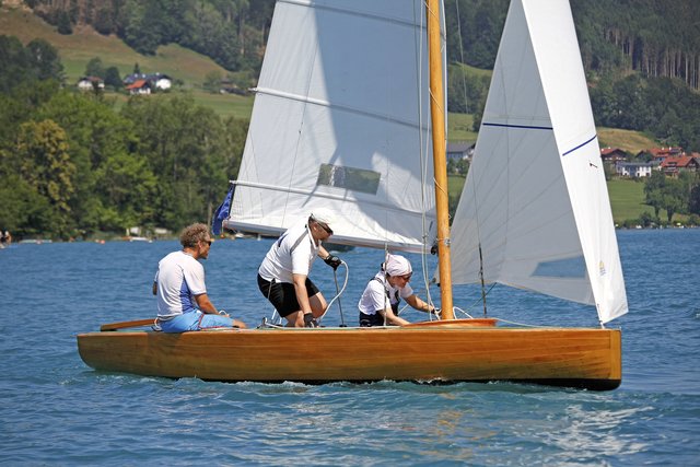 Die Crew Poell (Bild) sicherte sich den Sieg nach berechneter Zeit. Schnellste waren Christian & Bernhard Eitzinger.