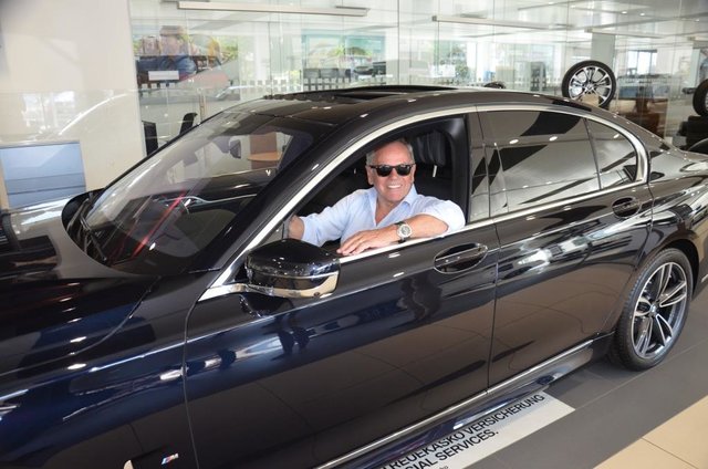 Der BMW 630d wurde dem Star Koch von Denzel Klagenfurt zur Verfügung gestellt