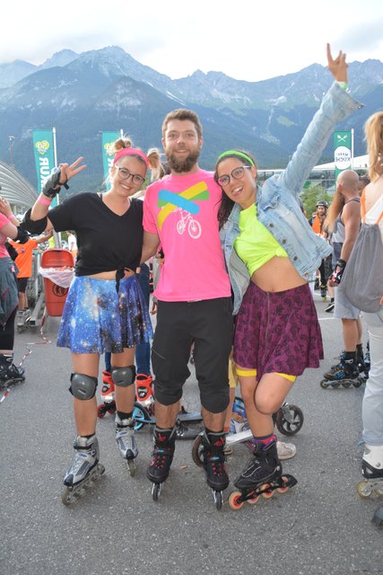 90er-Partystimmung bei Marion, Paul und Franzi
