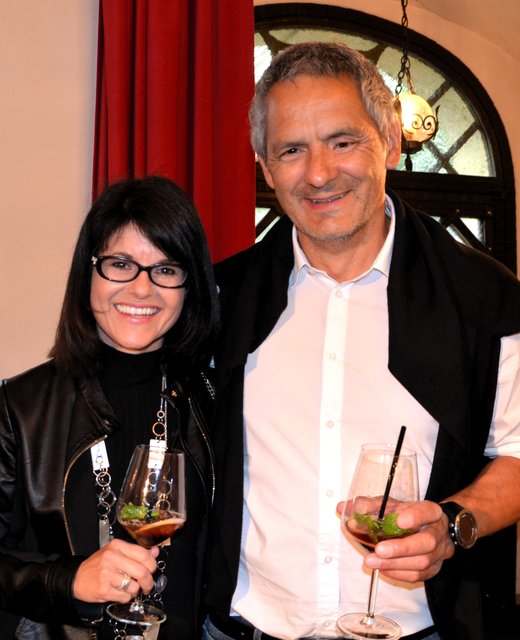 Karin Unterluggauer-Assam mit Ehemann Rudi