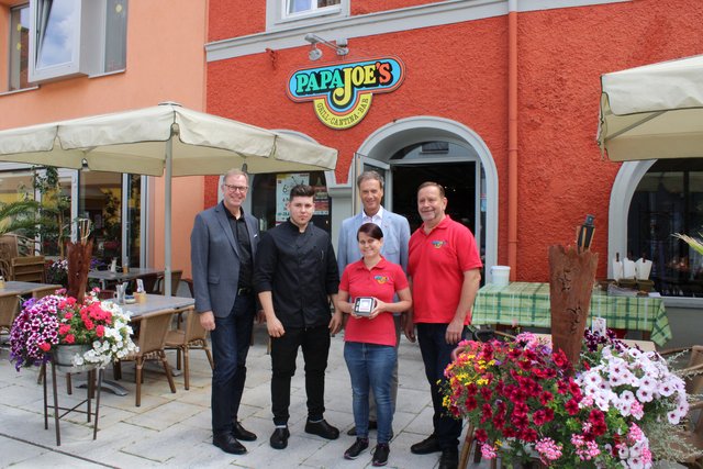10 Jahre "Papa Joes" sind ein Grund zum Feiern. | Foto: Stadtgemeinde Kapfenberg