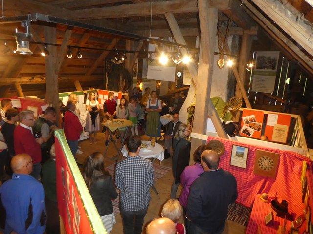 Die Eröffnung im Aberseer Kulturhaus war ein großer Erfolg.