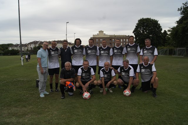 Legendenmannschaft von Rapid und Austria