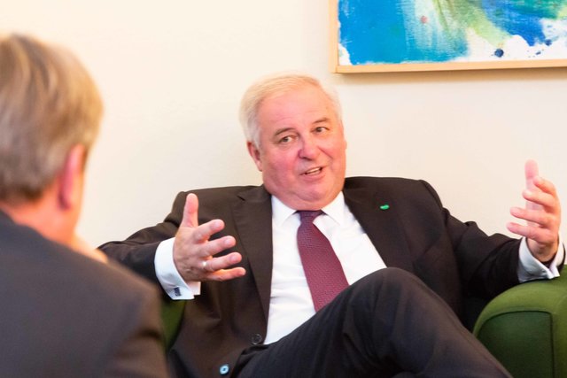 Im Interview: Hermann Schützenhöfer warnt vor neuen Flüchtlingsströmen über die Balkanroute. | Foto: Konstantinov