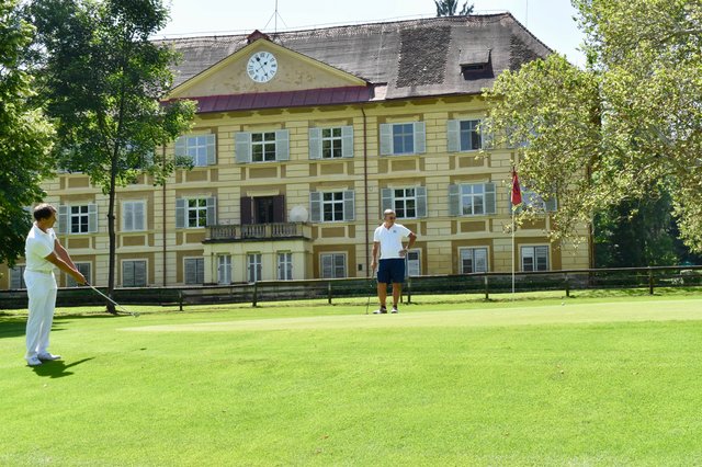 Im GC Schloß Frauenthal werden am Wochenende die Steirischen Meister ermittelt. | Foto: Michl