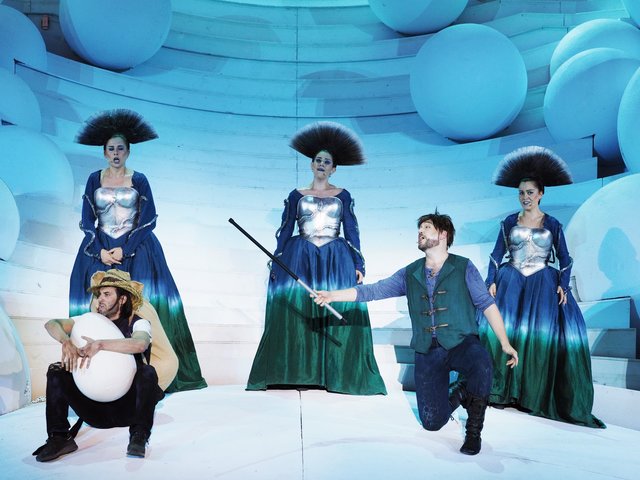 Max Simonischek (Papageno) und Attilios Glaser (Tamino) | Foto: Armin Bardel
