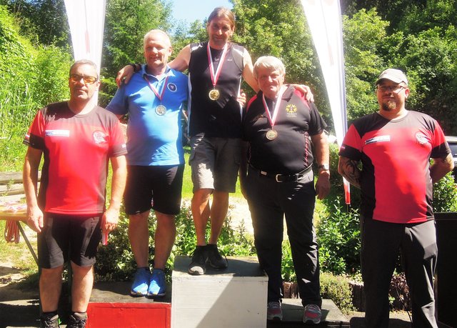 1. Platz: Christian "Grisu" Kerschbaumer, 2. Platz: Axel Bognar, 3. Platz: Franz Bergmann