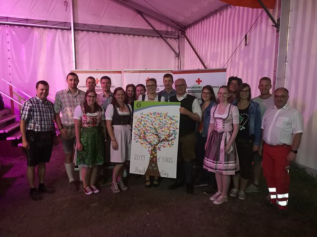 Bernhard Schierer, Bezirkshauptmann Günter Stöger, Michael Hofstätter und Christian Hrauda, Martin Hummel, Theresa Nagl, Christian Hofstätter, Ricarda Strobl, Sonja Exl, Marion Hartl, Leiterin Julia Muthsam, Michael Auer, Tamara Schober, Daniela Zach, Karina und Roland Hauer