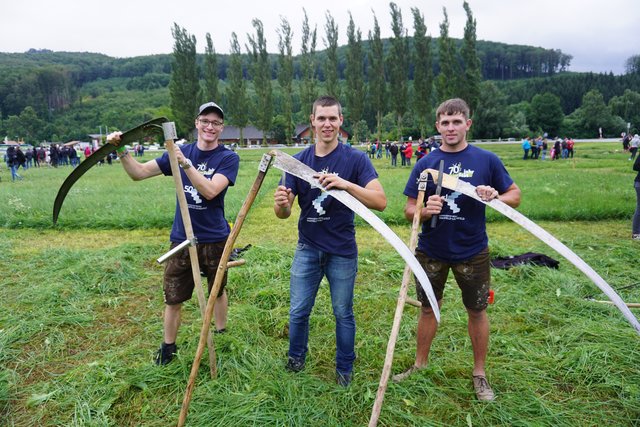 Richard Lehrbaum, Bernhard Zeller und Robert Steigenberger