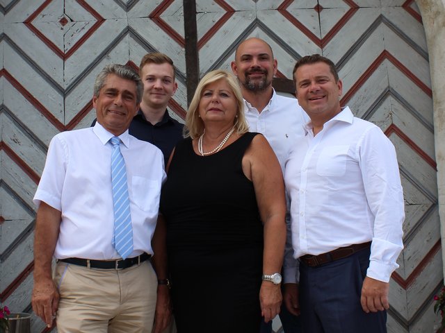 Herwig Mahr, Thomas Altof, Ulrike Kappl, Peter Gattringer, Christian Partoll (v. l. n. r.).