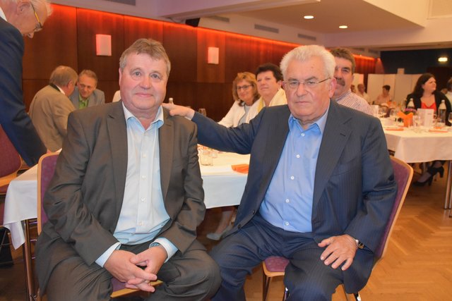 Wolfgang Scharinger mit Manfred Frey. | Foto: Goll