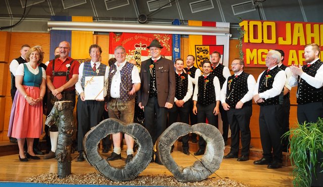Beim großen Jubiläumsfest feierten rund 26 Chöre mit | Foto: KK