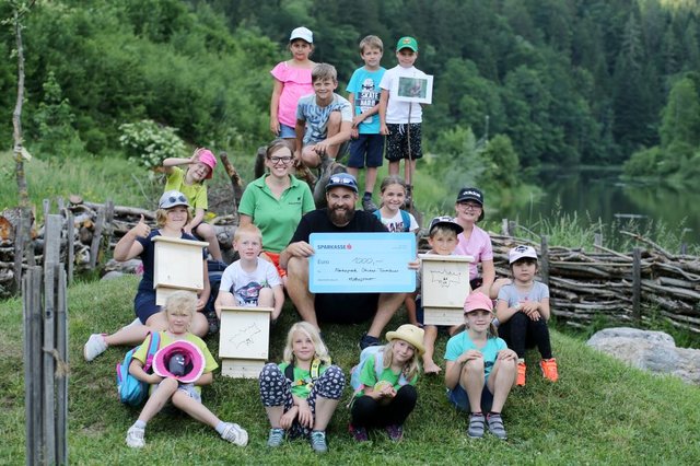 Kinder aus Gaming, Puchenstuben, Annaberg und Mitterbach helfen beim Artenschutz. | Foto: weinfranz