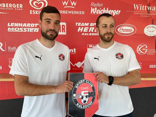 Los geht’s für Coach Jörg Schirgi mit “Co“ Kevin Partl (l.).