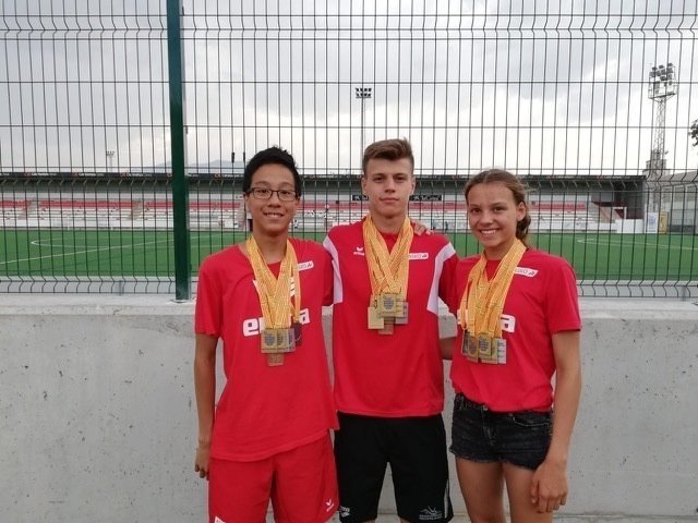 Räumten ab: Leo Yifan Chen, Florjan Shurdhaj, Linda Paier.