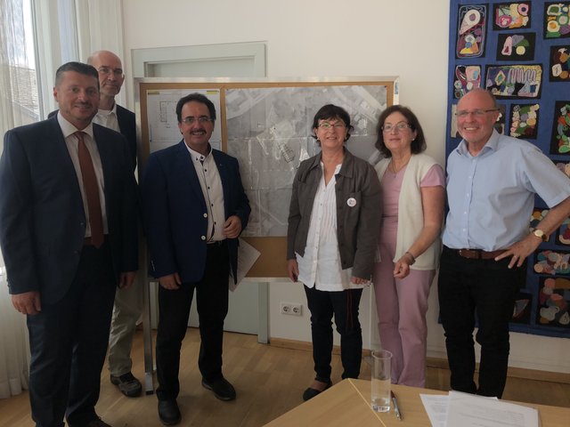 Manfred Hinterdorfer, Stephan Matyus, Erich Wahl, Andrea Wahl, Martha Gammer, Christoph Freudenthaler (v. l. n. r.).