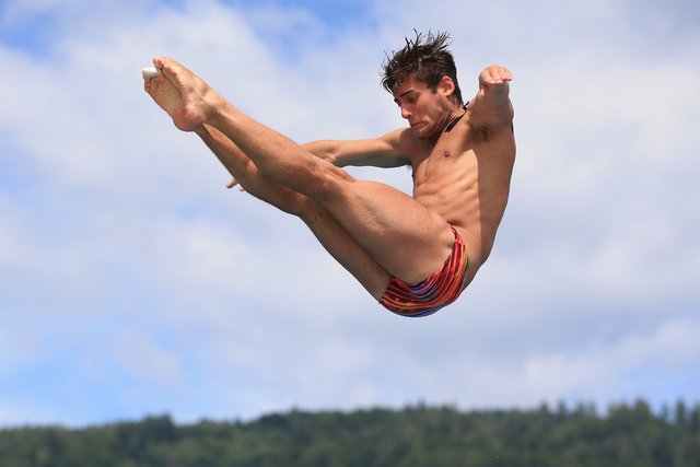 Sprung zum Erfolg: Dariush Lotfi räumte wie auch seine GAK-Teamkollegen bei den Österreichischen Meisterschaften ab. | Foto: GEPA