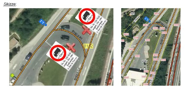 Verordnung für LKW-Fahrverbot bei Innsbruck-Süd. | Foto: Foto: Land Tirol