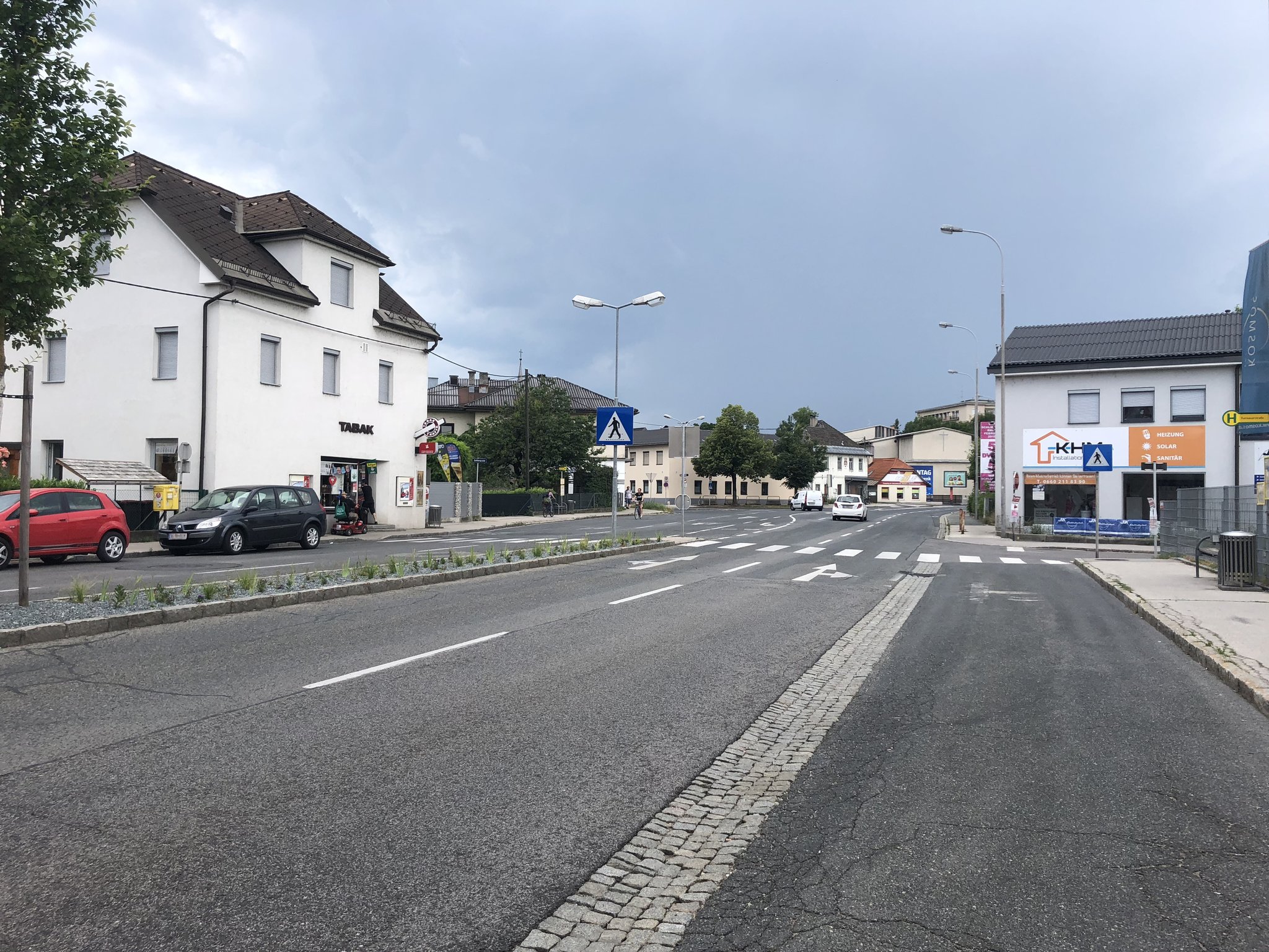Verkehr Klagenfurt: Völkermarkter Straße erhält erste Countdown-Ampel