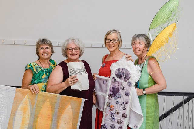 Von links: Monika Steiner, Anneliese Schuber, Anneliese Ehrlich und Edith Kals. | Foto: Flora Fellner Fotografie