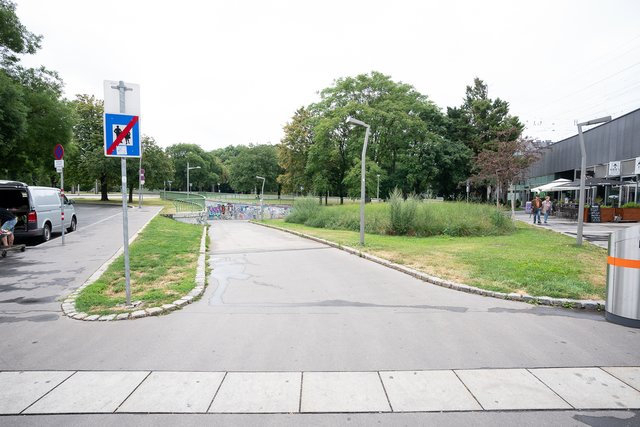 Am Ausgang des Pratersterns Richtung Wurstelprater  will man die Fahrradunterführung beleuchten, die Graffiti entfernen und neu bemalen lassen.
