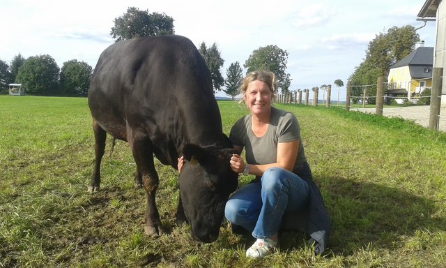 Alexandra Weißenbacher vom Lengfeldner Hof in Neukirchen.