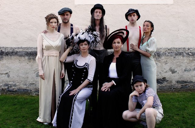 Junges Theater Klagenfurt spielt "Liebelei" von Arthur Schnitzler - das Ensemble | Foto: Sarah Bahr