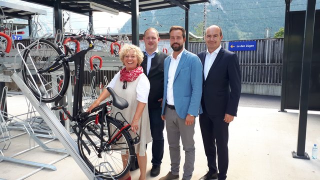 Christine Seiwald, Peter Harlander, Stefan Schnöll, Engelbert Haller (v.l.).   | Foto: ÖBB