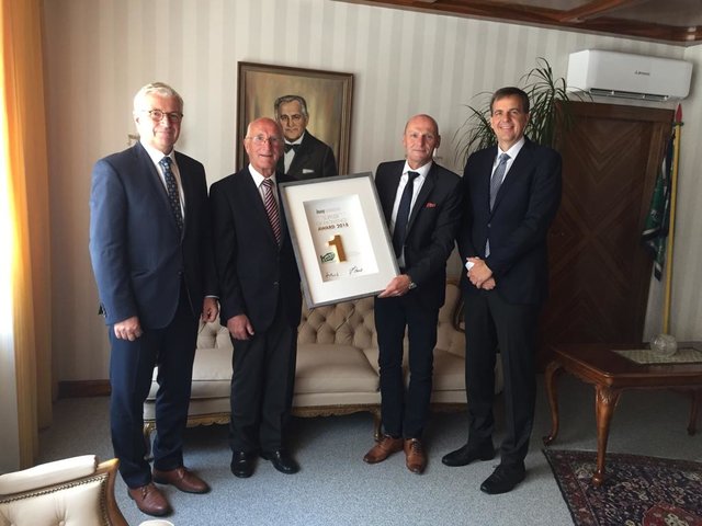 Manfred Paul, Karl und Andreas Leitner sowie Alexander Schütz (v.l.). | Foto: Kukla
