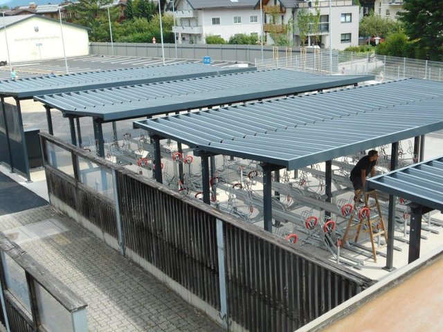 Die neue Park&Ride Anlage.