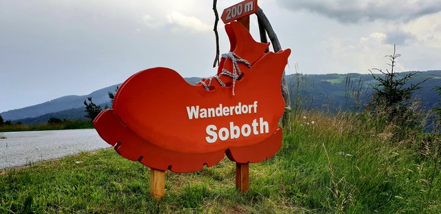 Der Wanderschuh steht für das Wanderdorf Soboth. | Foto: Wanderdorf Soboth